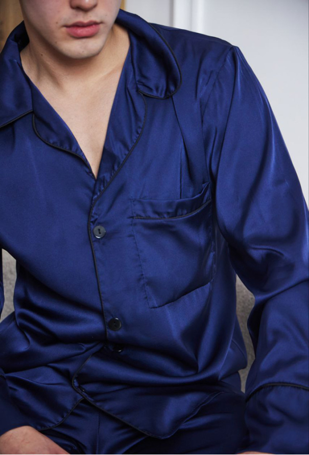 Пижама мужская шелковая Tomiko 410TS фото