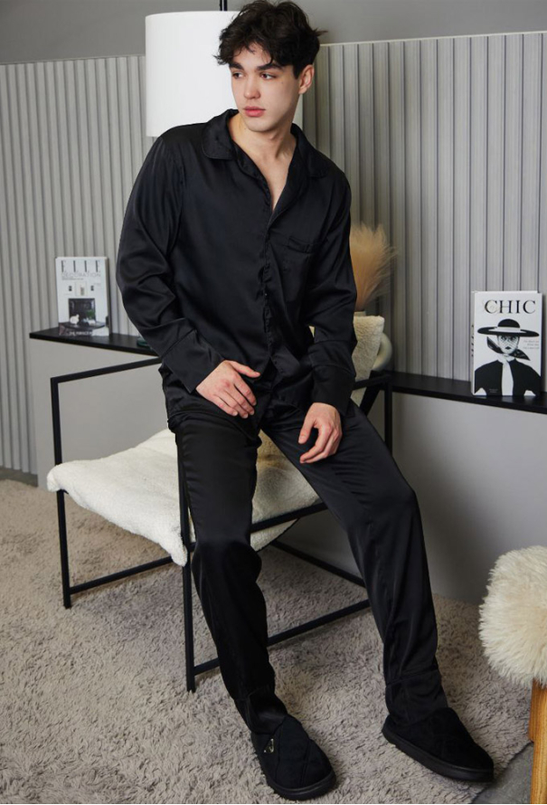 Пижама мужская шелковая Tomiko 410CH фото