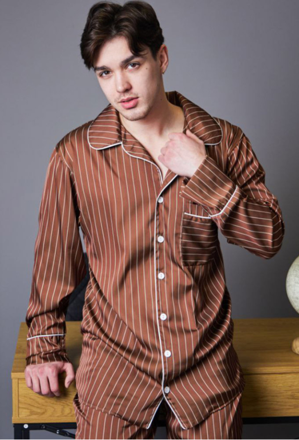 Пижама мужская шелковая Tomiko 410SHS фото