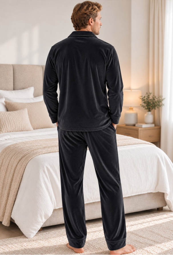 Пижама мужская велюровая Maison Cosy VG100 фото