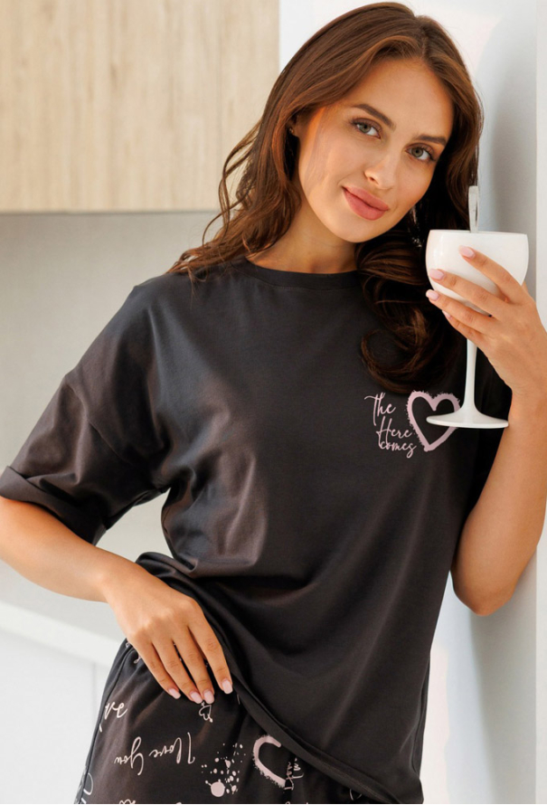 Піжама жіноча бавовна Don't Worry Roksana 1407-16376 фото