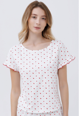 Пижама женская хлопок Heart Roksana 1677-16165