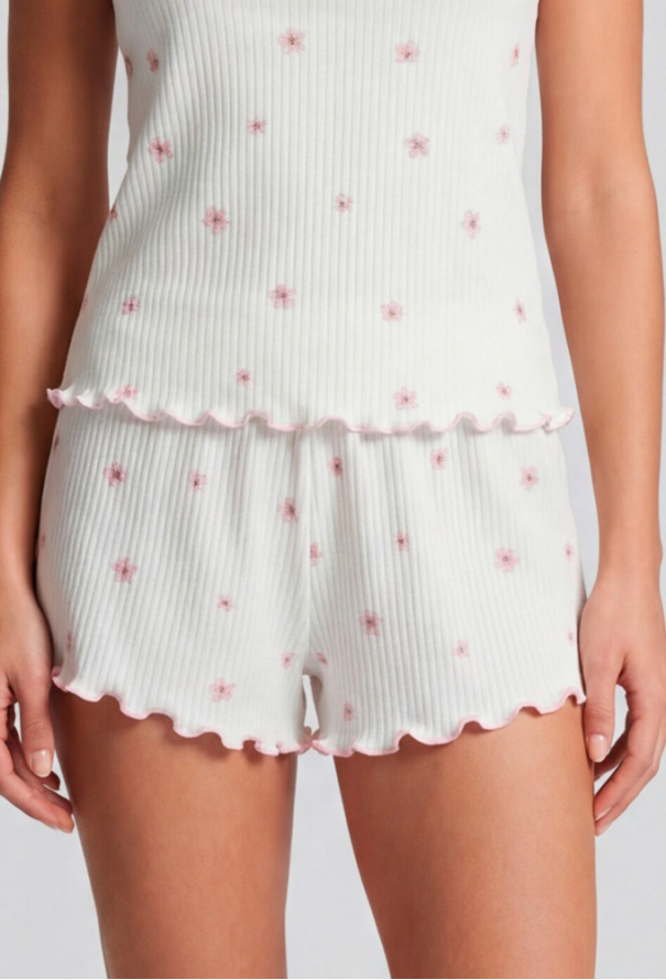 Піжама жіноча бавовна рубчик Kvitto Roksana 1946-42032 фото