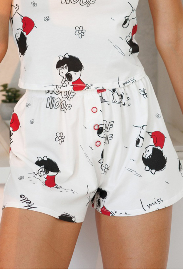 Пижама женская хлопок Love Roksana 1860-16309 фото