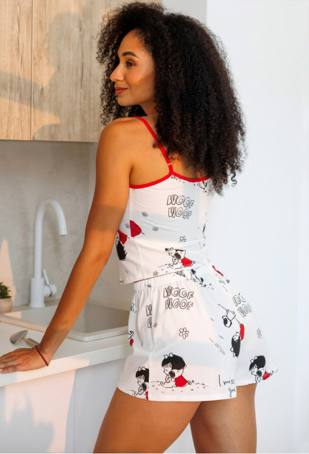 Пижама женская хлопок Love Roksana 1860-16309 фото