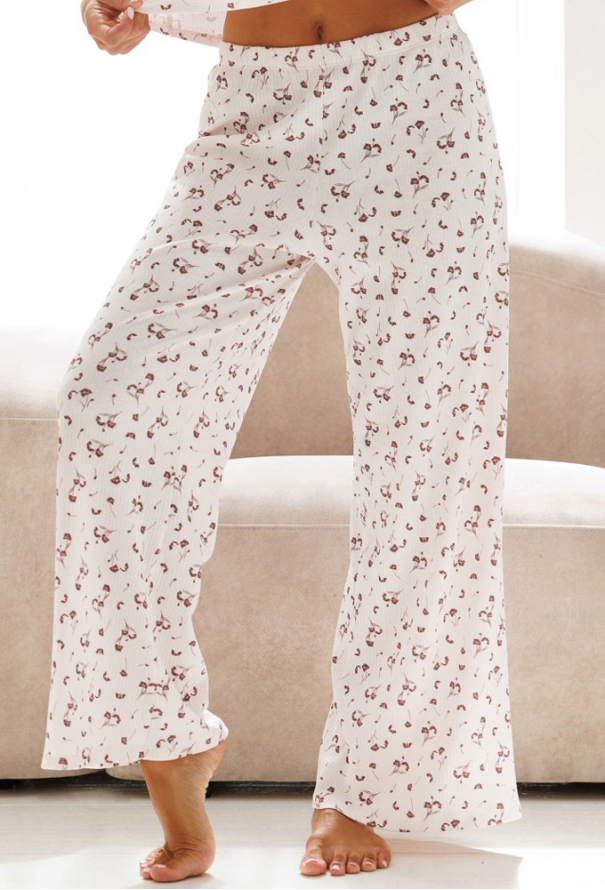 Пижама женская хлопок рубчик Объятия Roksana 1877-42473 фото