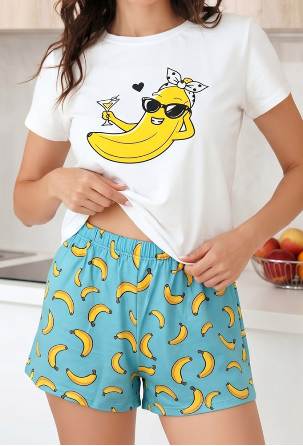 Пижама женская хлопок Sweet Banana Roksana 1759-16701 фото