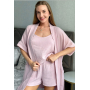 Пижама женская с халатом муслин Hawaii Cosy SetHМ20