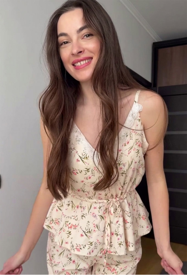 Піжама з халатом штапель DaLi 14-37G фото