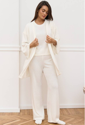 Пижама с халатом трикотаж DaLi 14-71М