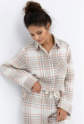 Піжама жіноча фланелева Adalyn Sensis 08-835-3