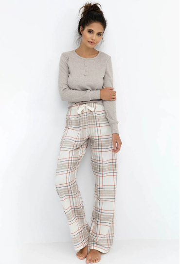 Піжама жіноча фланелева Angelina Sensis 08-844-3