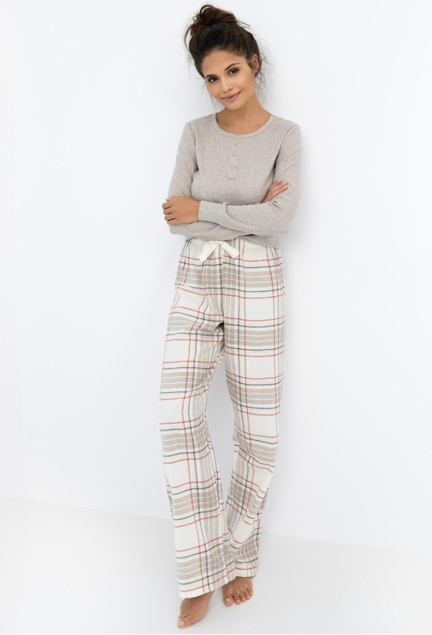 Пижама женская фланелевая Angelina Sensis 08-844-3 фото