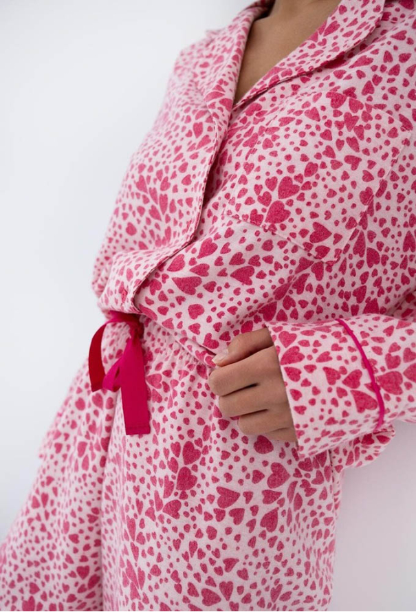 Пижама женская фланелевая Giuliana Sensis 08-843-3 фото