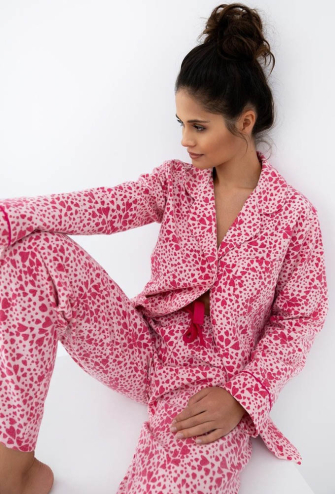 Пижама женская фланелевая Giuliana Sensis 08-843-3