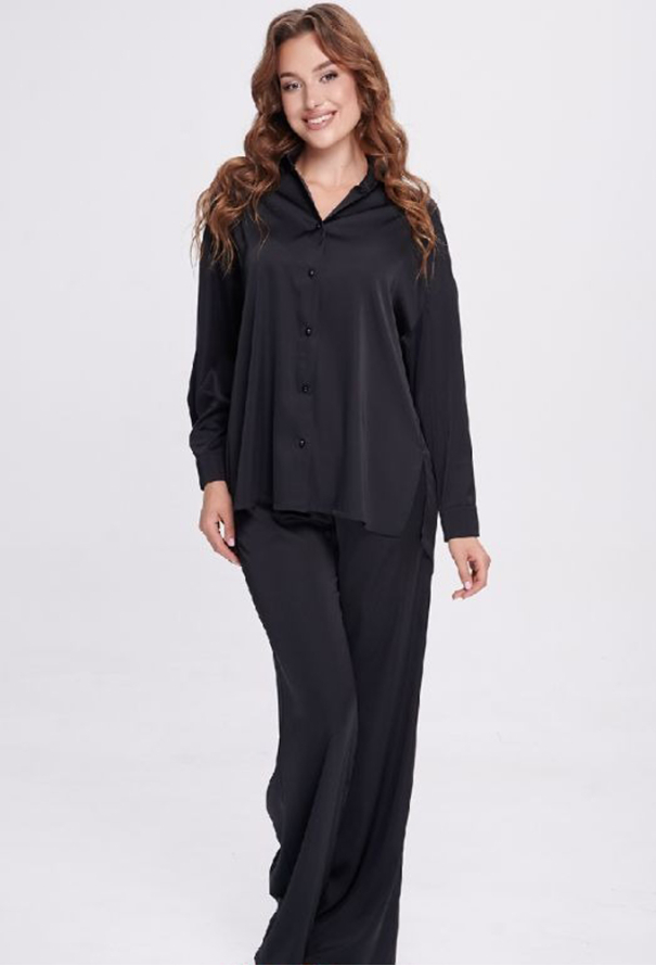 Пижама женская шелковая Shato 2704 фото