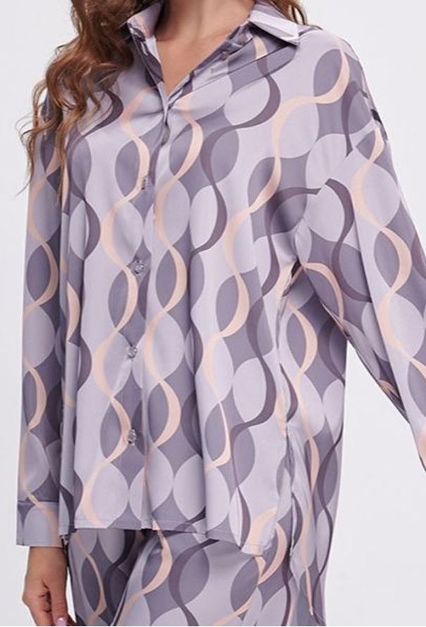 Піжама жіноча шовкова Shato 2705 фото