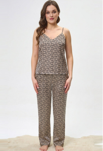 Пижама женская шелковая Shato 2811