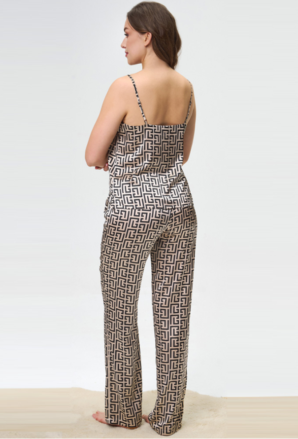 Пижама женская шелковая Shato 2811 фото