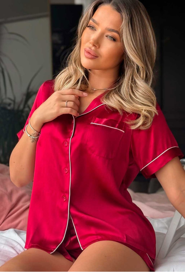Піжама з натурального шовку Milan Silk Kiss 107-708KR фото