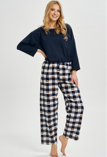 Пижама женская фланелевая Astrid Taro 3441-4
