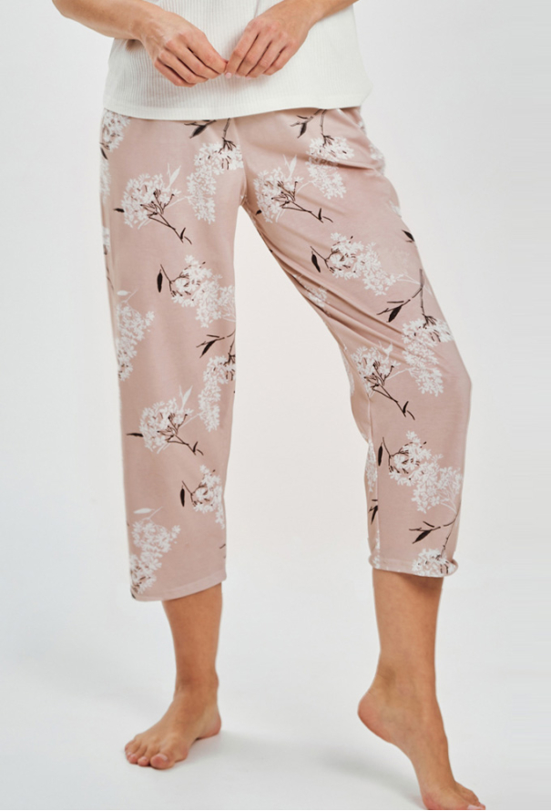 Пижама женская хлопок рубчик Flora Taro 3539 фото