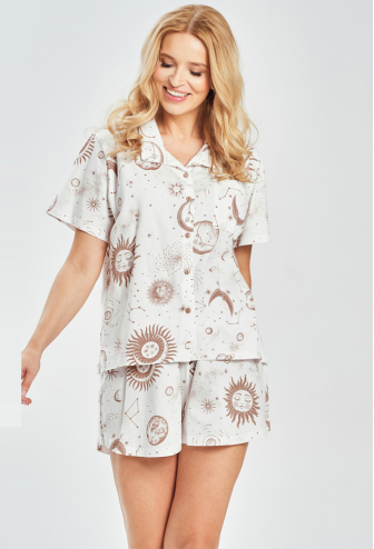 Піжама жіноча бавовна Sol Taro 3522