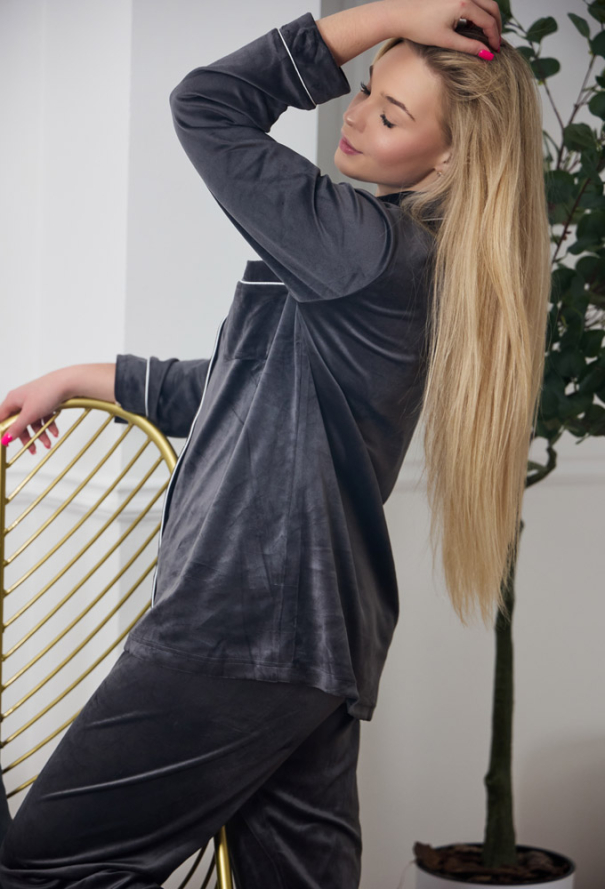 Піжама жіноча велюрова Tomiko 902GF фото