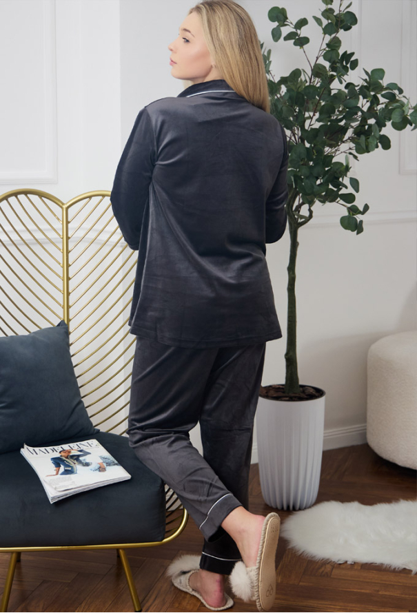 Піжама жіноча велюрова Tomiko 902GF фото