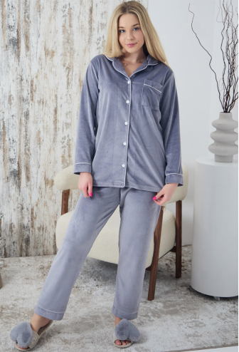 Піжама жіноча велюрова Tomiko 902S