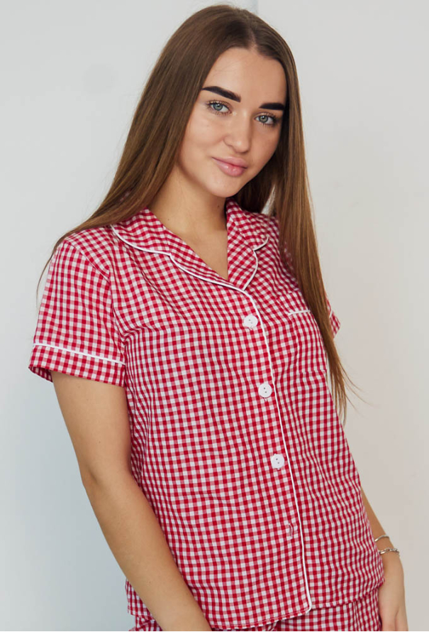 Пижама женская хлопок Tomiko 909-БCR фото