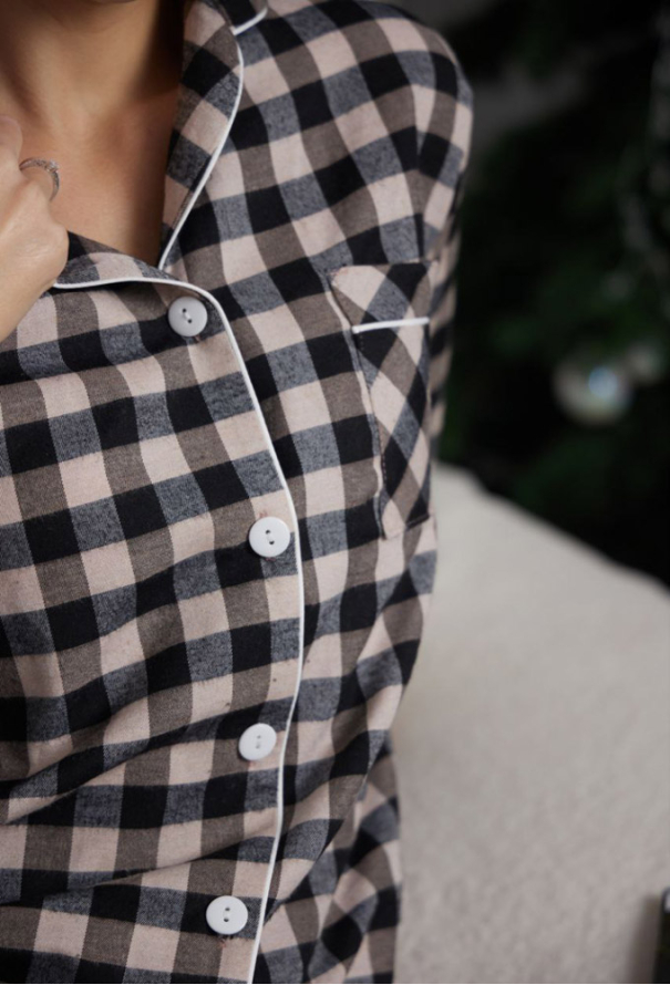 Пижама женская фланелевая Tomiko 913KCH фото