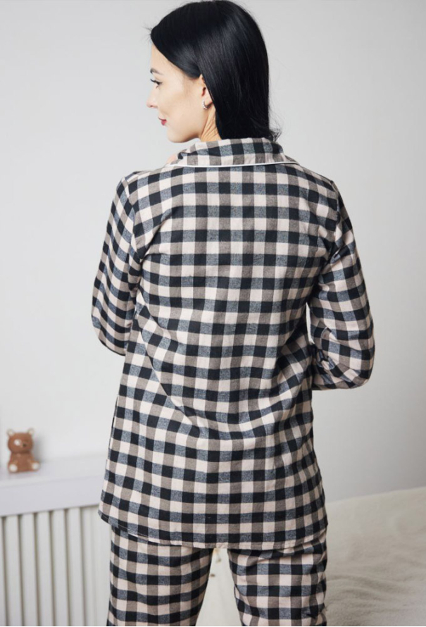 Пижама женская фланелевая Tomiko 913KCH фото