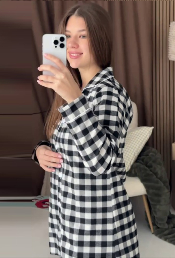 Пижама женская фланелевая Tomiko 913WCH фото