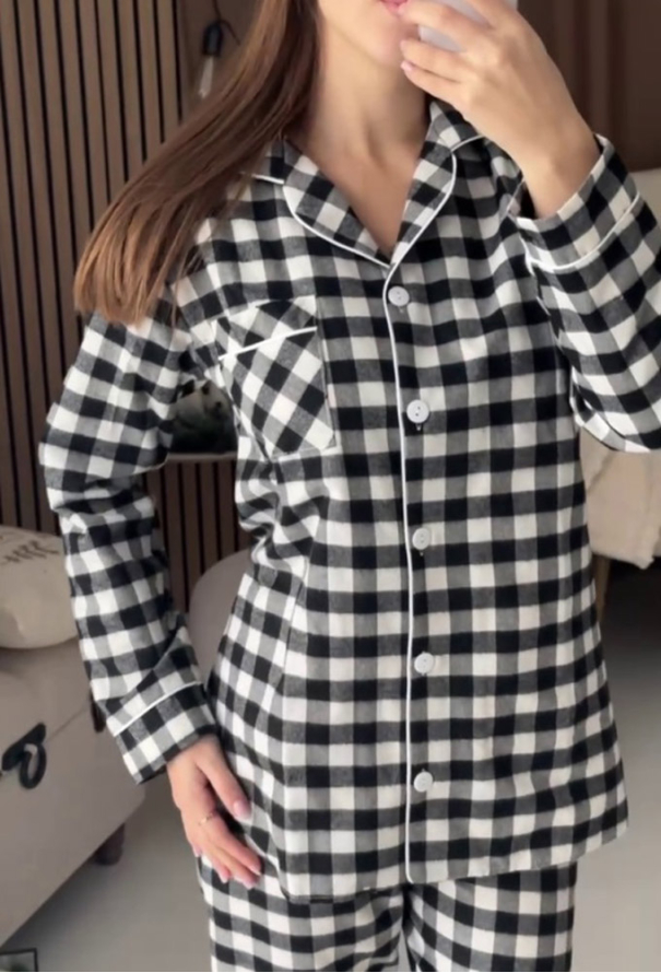 Пижама женская фланелевая Tomiko 913WCH фото