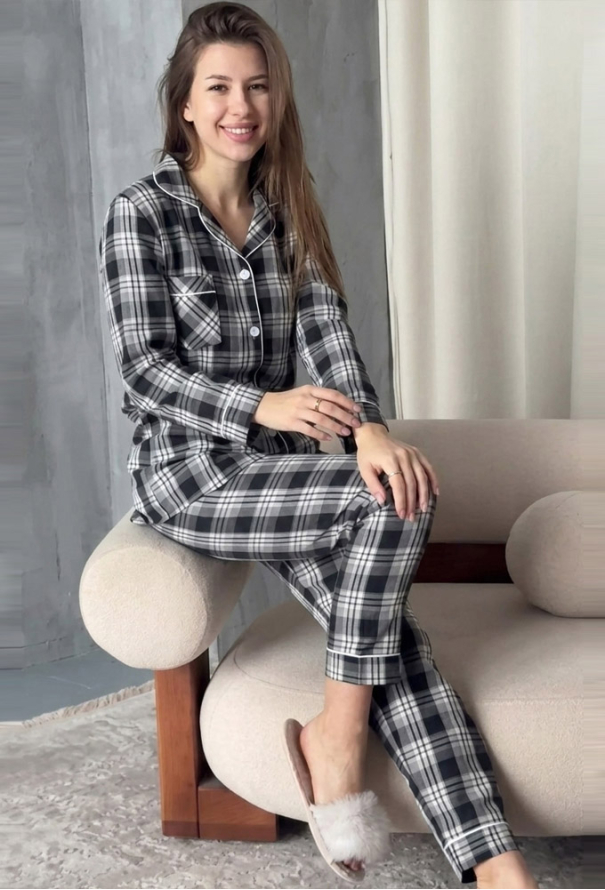 Піжама жіноча бавовна Tomiko 914CW фото