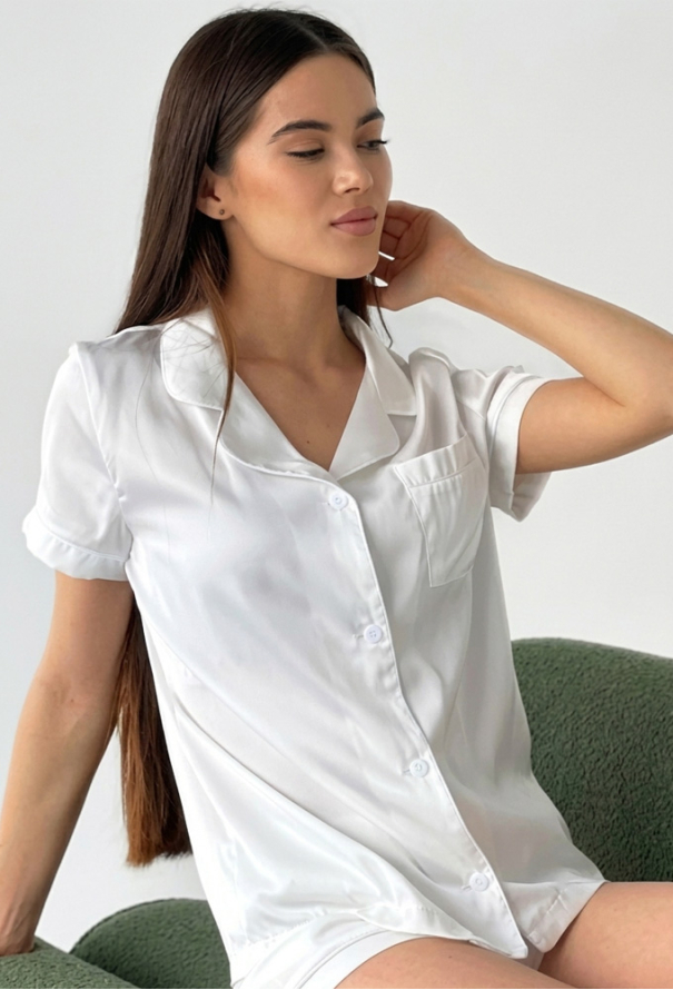 Пижама женская шелковая V.Velika 014-21AY фото