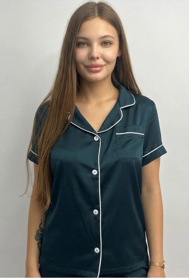 Піжама жіноча шовкова V.Velika 014-21IC фото