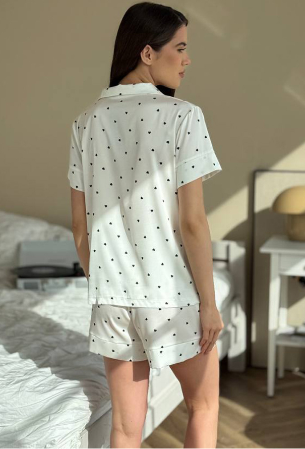 Пижама женская шелковая V.Velika 052-21AH фото