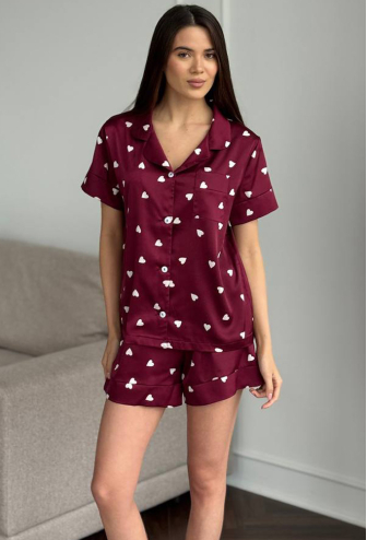 Піжама жіноча шовкова V.Velika 052-21BD