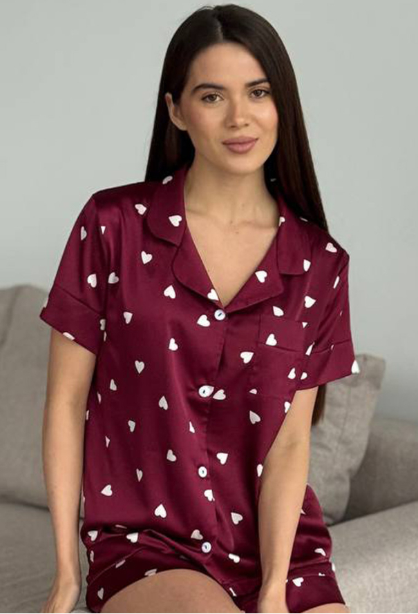 Піжама жіноча шовкова V.Velika 052-21BD фото