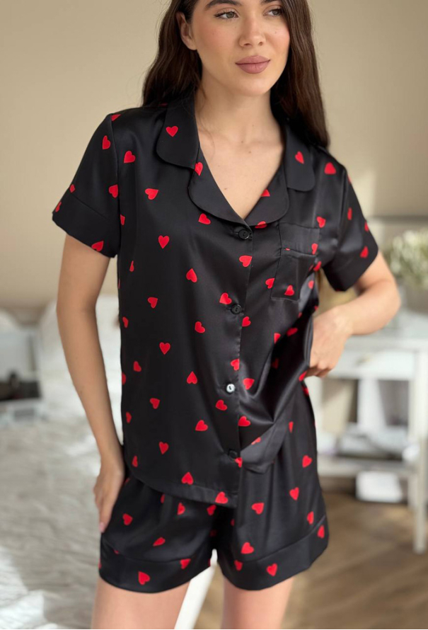 Піжама жіноча шовкова V.Velika 052-21CK фото