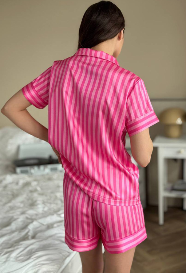 Пижама женская шелковая V.Velika 052-21ML фото