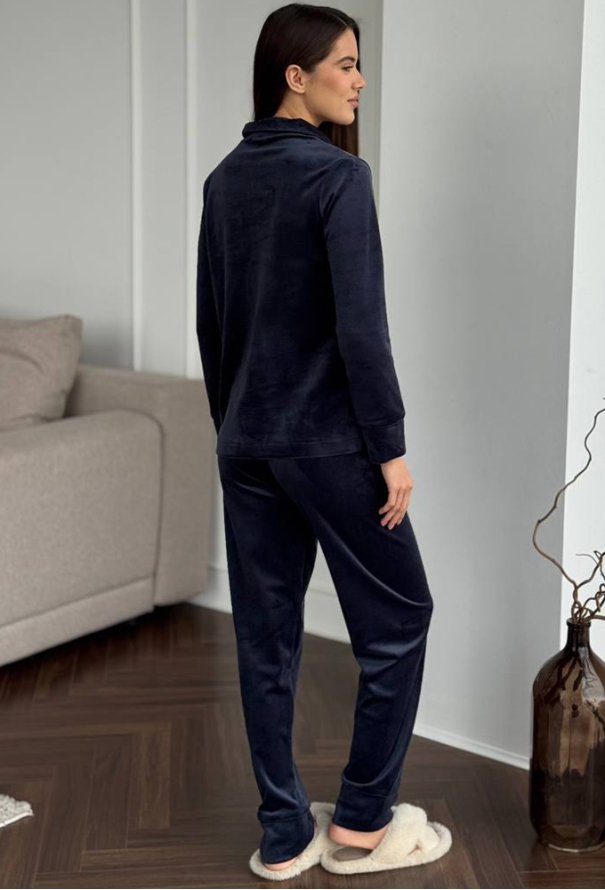 Піжама жіноча велюрова V.Velika 098-22GBK фото