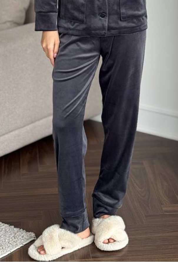 Піжама жіноча велюрова V.Velika 098-22G2BK фото