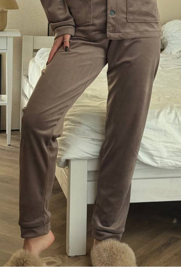 Піжама жіноча велюрова V.Velika 098-22MBK фото