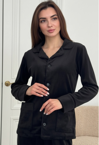 Піжама жіноча велюрова V.Velika 098-22BBK