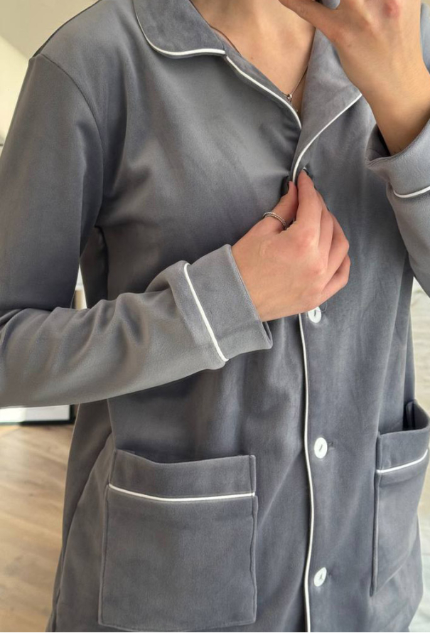 Пижама женская велюровая V.Velika 098-22SWK фото