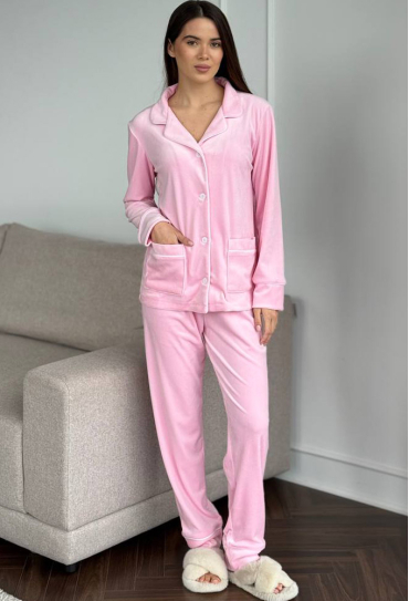 Пижама женская велюровая V.Velika 098-22ZWK