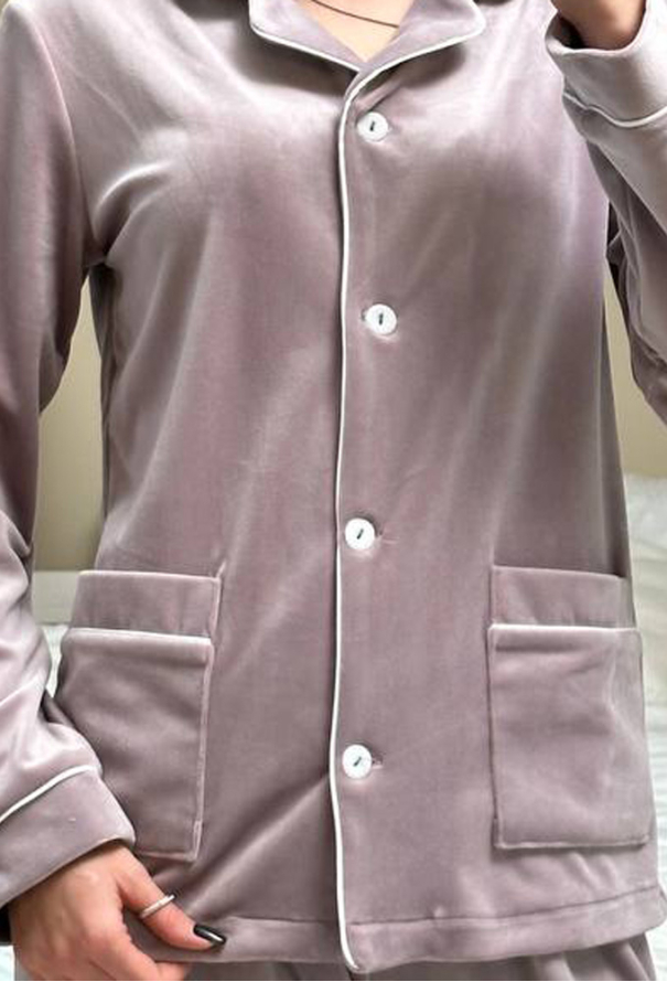 Пижама женская велюровая V.Velika 098-22SHWK фото